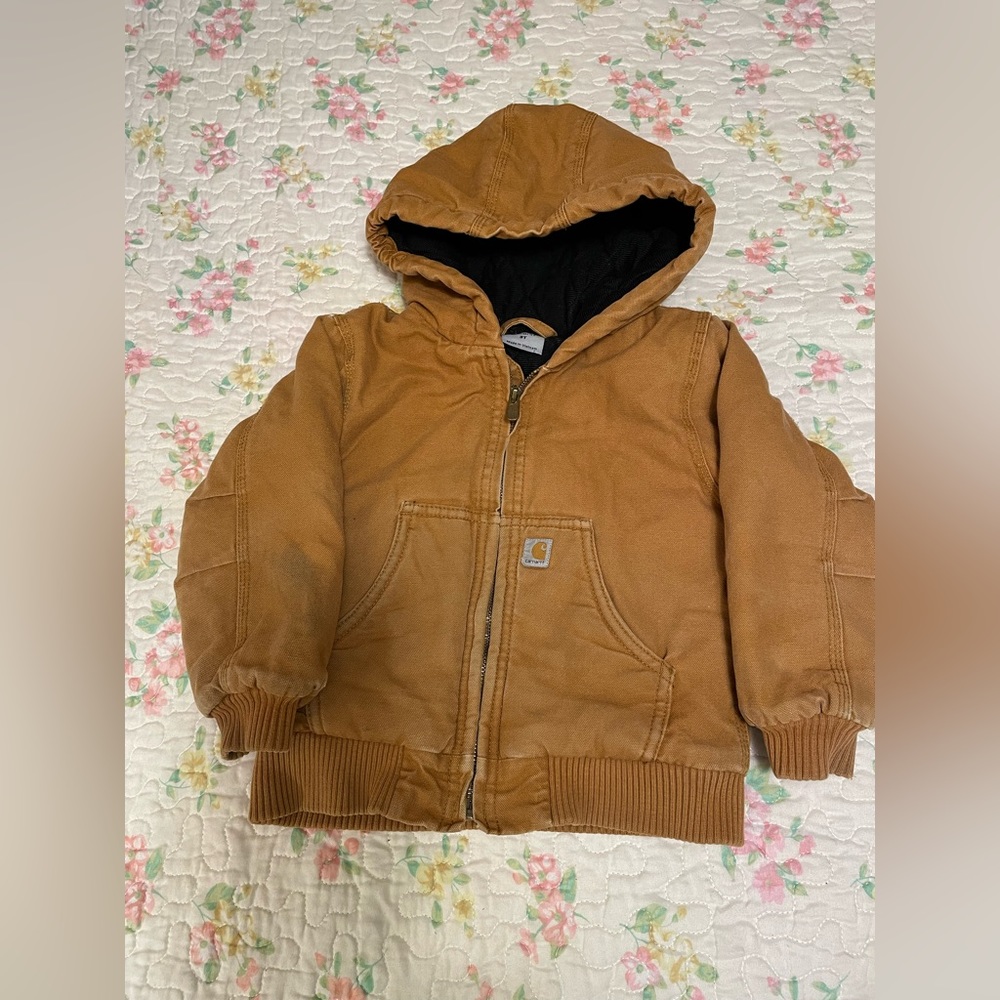 Carhart toddler 3T. Insulated coat.